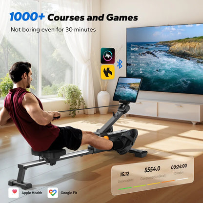 Merach R25 Affordable Magnetic Foldable Rowing Machine - Merach US