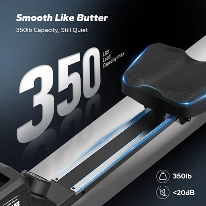 Merach R25 Affordable Magnetic Foldable Rowing Machine - Merach US