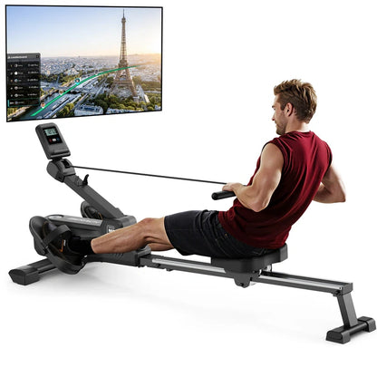 Merach R25 Affordable Magnetic Foldable Rowing Machine - Merach US