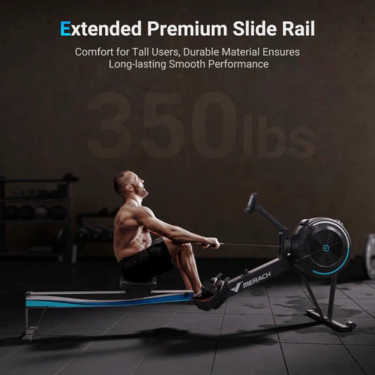 Merach NovaRow R50 Air Resistance Rower Best Rowing Machine for Home