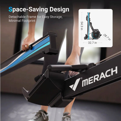 Merach NovaRow R50 Air Resistance Rower Best Rowing Machine for Home