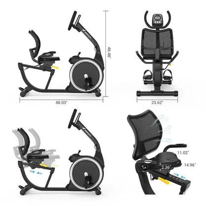 S19 Recumbent Exercise Bike for Pain-free Workouts - Merach US