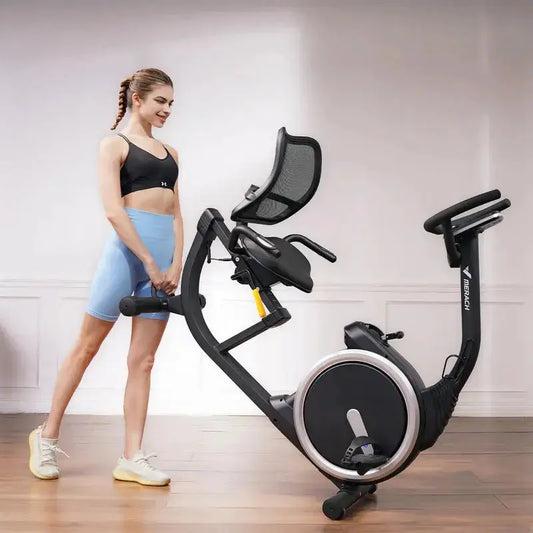 S19 Recumbent Exercise Bike for Pain-free Workouts - Merach US