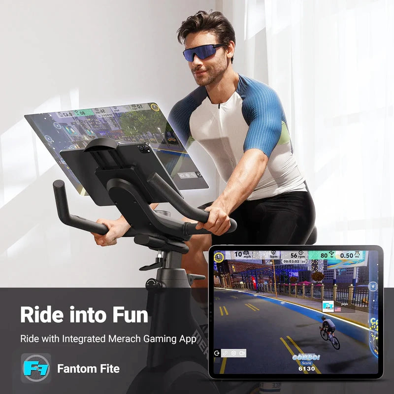 S28 Smart Off-Road Exercise Bike with ±6° Incline