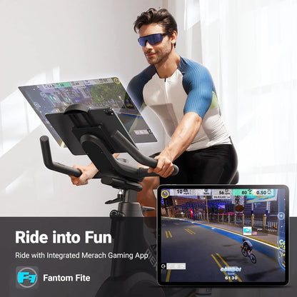 S28 Smart Off-Road Exercise Bike with ±6° Incline