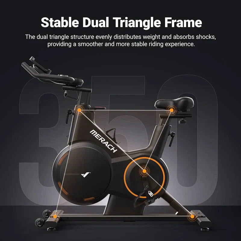 S28 Smart Off-Road Exercise Bike with ±6° Incline