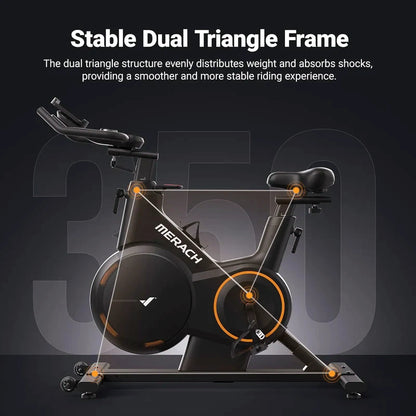 S28 Smart Off-Road Exercise Bike with ±6° Incline