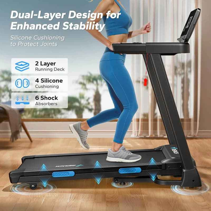 New Arrival T12B2  15% Auto Incline Foldable Treadmill