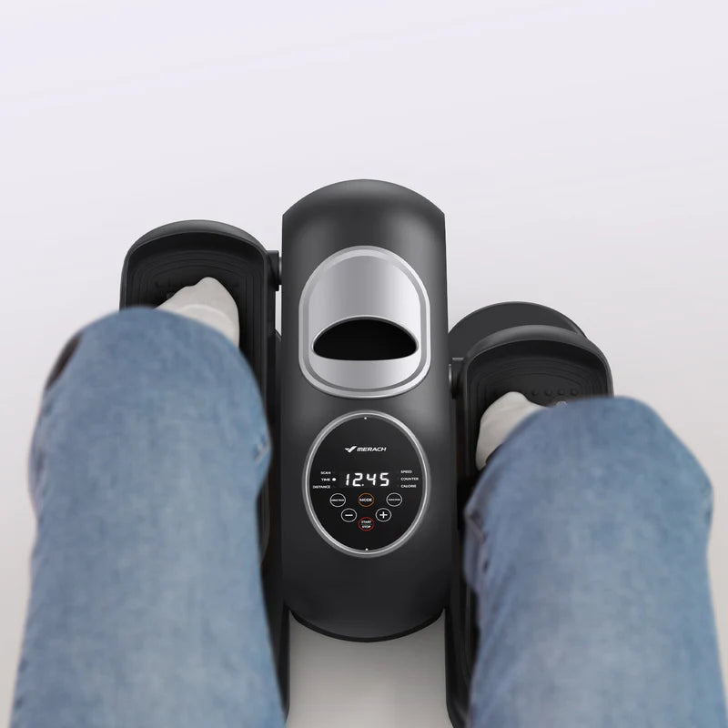 MR-E32b1 Under Desk Elliptical Machine for Convenient Home Workouts - Merach US