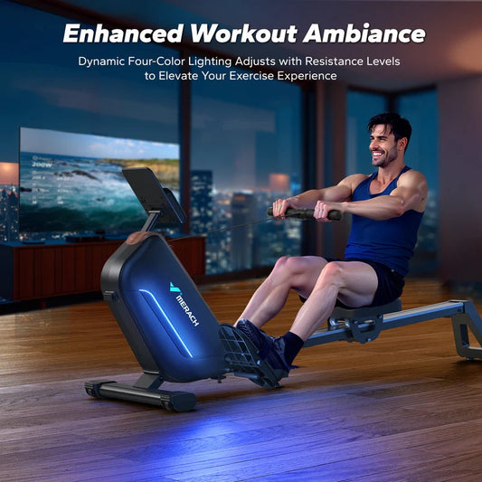 R15 Pro Electromagnetic Rowing Machine Suitable for Apartment - Merach US