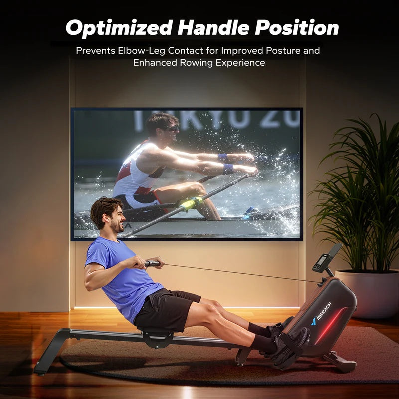 R15 Pro Electromagnetic Rowing Machine Suitable for Apartment - Merach US