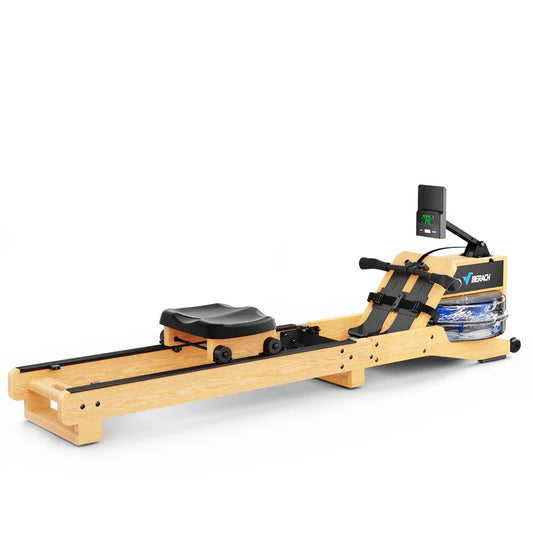 R23 Luxe-Oak Foldable Water Rowing Machine - Merach US