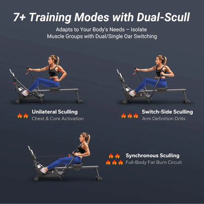 Merach R26  Double-Scull Magnetic Rowing Machine for Home