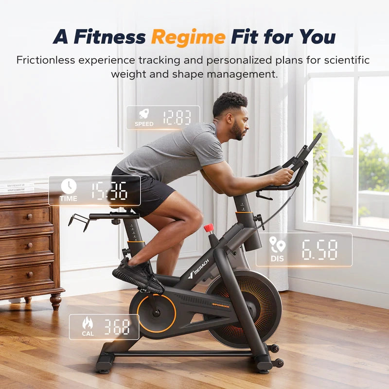 S29 Exercise Bike with 40lbs Flywheel & 350lbs Capacity