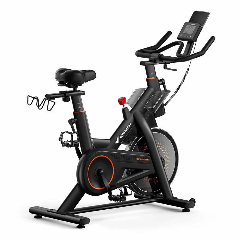 Merach S29B2 Self-Powered Exercise Bike with Auto Resistance - Premium Stationary Bike - Merach US