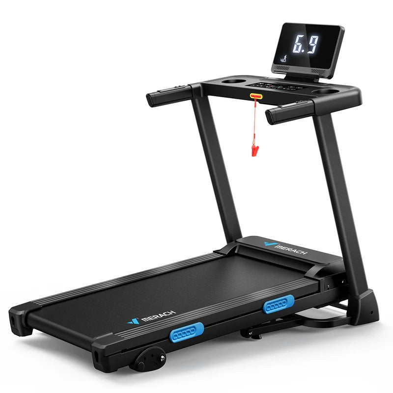 T12B1 Foldable Treadmill with 6% Incline - Merach US