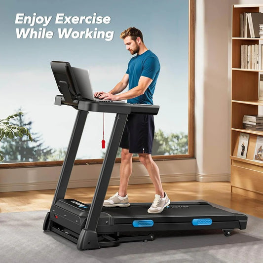 New Arrival T12B2  15% Auto Incline Foldable Treadmill - Merach US