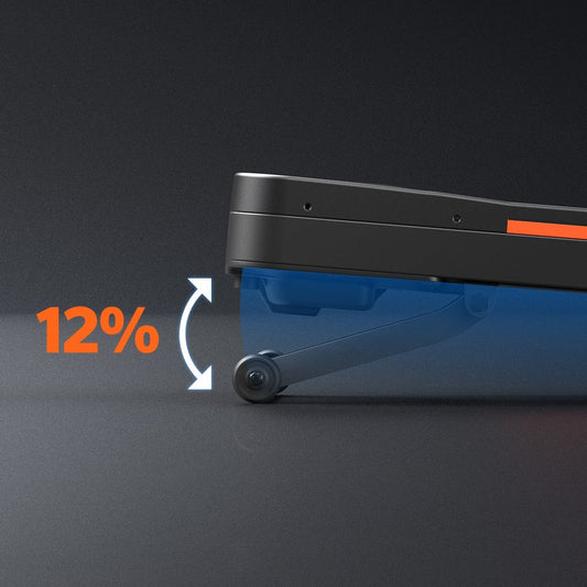 NovaWalk W50 TrekPad – 0–12% Incline Adjustable Walking Pad - Merach US